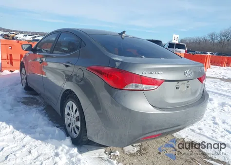 2013 Hyundai Elantra Gls/Limited из США, поврежденный, VIN 5NPDH4AE6DH227083